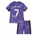 Liverpool Luis Diaz #7 Barnkläder Tredje matchtröja till baby 2023-24 Kortärmad (+ Korta byxor) Billigt